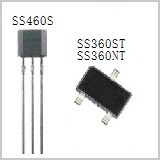 SS360NT SS360ST SS460S高灵敏度双极锁存型霍尔效应位置传感器